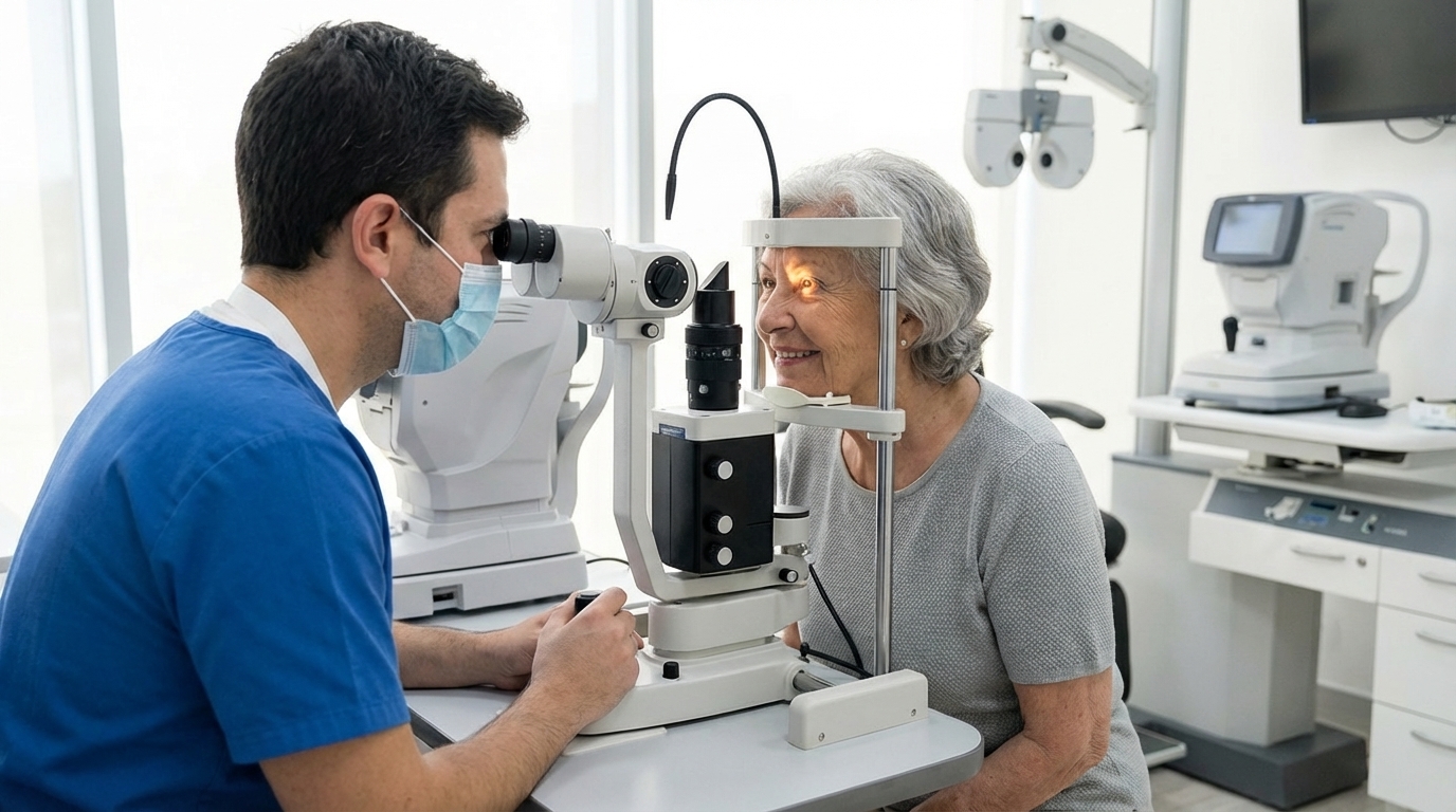 consulta oftalmologica catatarata medico hospital